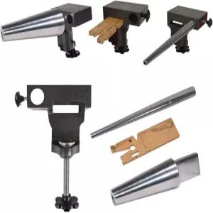 PMC Supplies LLC 4종 세트 벤치 앤빌 조합 V 슬롯 핀 링 라운드 팔찌 맨드릴 바이스 주얼리 제작 금속