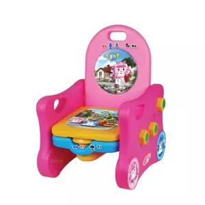 폴리 핑크 여아 변기의자 멜로디변기 습관 준비물 선물용 배변훈련