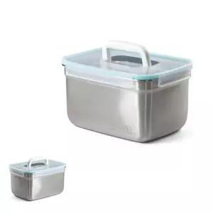 마리빙 핸드형 찬기 냉장고 스텐반찬통 밀폐용기 김치통 7400ml