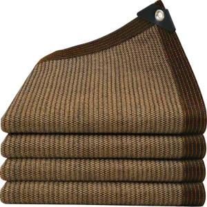 80 그늘막 - 5x20피트 자외선 차단망 가볍고 내구성이 뛰어난 차단 정원용 파티오 페르골라 발코니 식물용