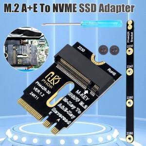 3/2/1개 M.2 A+E 타입을 NVME SSD 어댑터로 변환 A/E 키를 M 키 PCIE 4.0 라이저 카드로 2230 2242 WIFI 인