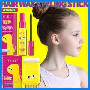 SEVICH 키즈 헤어 스타일링 젤 어린이 깨진 헤어 배열 크림 안티 프리즈 브레이드 젤 헤어 왁스 스틱 헤어