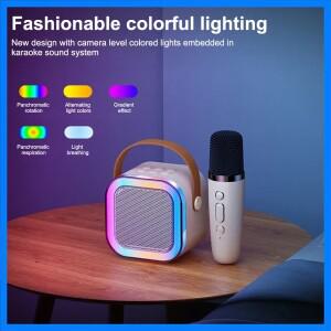 전문 노래 블루투스 스피커 칼럼 스피커 하이엔드 KTV 노래방 마이크 블루투스 오디오 무선 마이크
