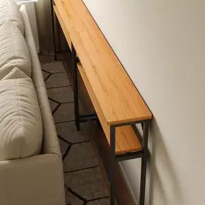 테이블 좁고 벽 단층 틈새 A 긴테이블 슬림 단 80x20cm 창가