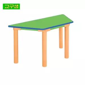교구샘 어린이 안전 연두 열린 사다리꼴 학습대 H530 H84-2