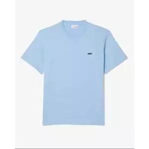 매장정품 LACOSTE 라코스테 브랜드관 (0)(남성)홀리데이 크록 클래식핏 반팔 티셔츠 TH5899-55N HBP(스카이