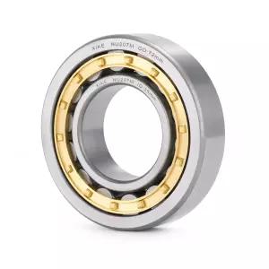 XIKE 1개 NU207M 원통형 롤러 베어링 35x72x17mm DIY용 /모터용 /터빈용 /압축기 /환원기 /기어박스 산업용