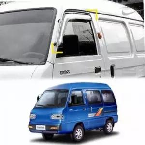 다마스 차량 윈도우바이저 크롬 헬멧가림막