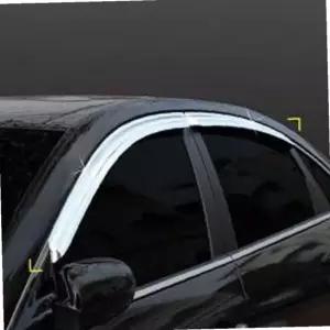 그랜저TG 윈도우 실외 빗물받이 썬바이저 크롬