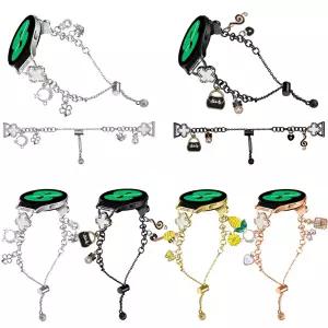 가민 베뉴 sq SQ 2 스마트워치용 메탈 20mm 시계줄 밴드 가민 베뉴 무브3 비보무브용 팔찌 스트랩