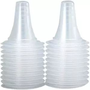 20 카운트 귀 온도계 프로브 온도계용 모든 브라운 일회용 커버 리필 렌즈 필터