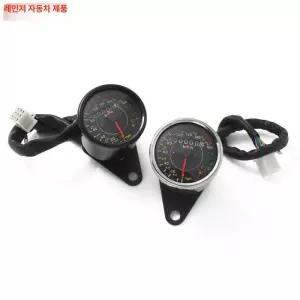 레트로 기록계 LED 오토바이 브레이크 조명 지시등