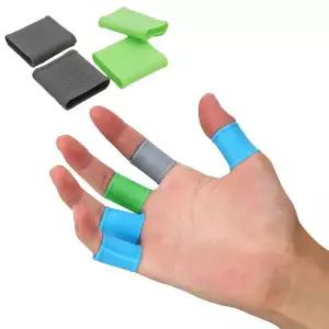 10Pcs 실리콘 골프 손가락 슬리브 밴드 스포츠 미끄럼 방지 손 보호대 농구 야구 테니스 볼링 지원