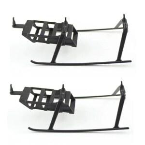 Cvking RC 자동차 액세서리 WLtoys XK110 XK110s V977 2Pcs 랜딩 기어 헬리콥터 비행기 드론 예비 부품 업그레이드