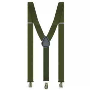 어깨멜빵 고정 성인 얇은멜빵 카키
