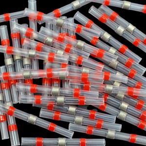 수축 와이어 18 30 터미널 커넥터 방수 10 버트 도장 AWG22 주석 전기 솔더 슬리브 20 도금 스플라이스