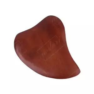 하트괄사 지압기 얼굴 옻칠원목괄사 하트지압기 얼굴마사지도구 (WFJ70VD)