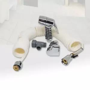 양변기 청소용 다용도 코일 호스셋트 스프레이건 코일호스 베란다 샤워기