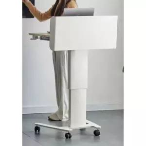 리프팅 강연대 스탠드형 테이블 강단 높낮이 조절