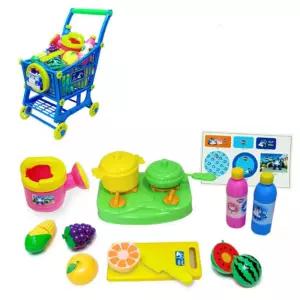 유아 슈퍼마켓 장보기놀이 폴리 카트장난감 여아선물 교회
