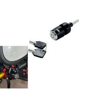 파워 제임스 모터사이클 클러치 핸들바 클램프 레버 브래킷의 블랙 헬멧 잠금 장치, 할리 데이비슨 소프트테일 다이나 투어링 스포츠스터(블랙)에 적합