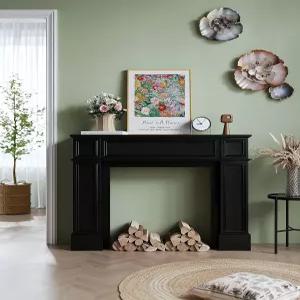 벽난로 인테리어 흰색 탈부착 펜션