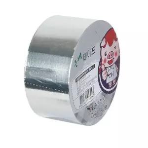 은박 테이프 폭45mm 길이3M 은색 방수테이프 누수 보수 난로 연통 가정용
