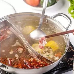 쿨샵 반반 전골냄비 훠궈냄비 캠핑 샤브샤브 냄비 프라이팬 주물프라이팬 파스타팬