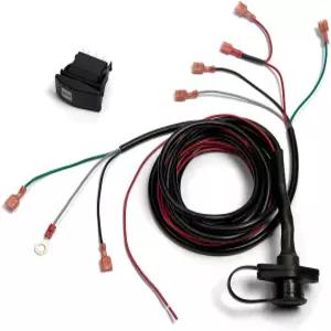 경고 99897 불이 켜진 대시 로커 스위치 키트 블랙