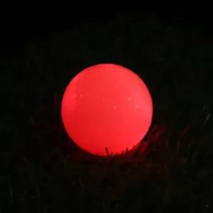 [하프클럽/]샤이닝 LED 발광 골프공 야간라운딩 형광골프공