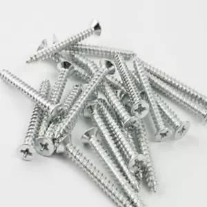 접시머리 나사못 백색 목공용 피스 4x14 포장 용품 (WFK6NM1)