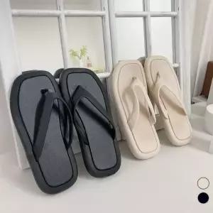 쪼리 슬리퍼 스퀘어 말랑 쿠션 WFGX6FP