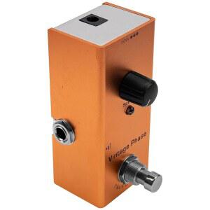 유톤 미니 일렉트릭 기타 이펙트 페달 메탈 쉘 DC 9V 어댑터로 구동되는 멀티 키트용 트루 바이패스(빈티지 페이즈)