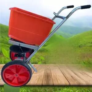 최강 제설제 농업용 모래 염화칼슘 폼 휠 입제 살포기