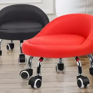 K66 등받이이동의자 바닥 바퀴 앉는 이동식 좌식 좌식