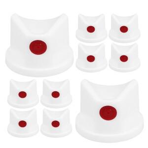 파니식 15개 스프레이 페인트 캡 교체용  에어로졸 노즐 미세 분사 팁 방수 내구성 그래피티 캔 병용