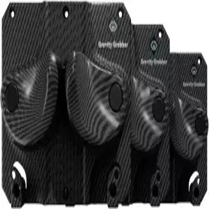 그래비티 그래버 궁극의 스키 및 스노보드 벽걸이 안전하고 미끄러지지 않는 보관함 모든 스키보드에 적합