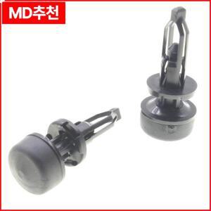 프론트 그릴용 고무 헤드가 있는 푸시형 리테이너 클립 10개 (사이언 tC, 토요타 미라이, RAV4, 렉서스 ES3