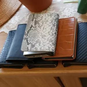 남자 카드 지갑 슬림 자동 데일리 남성 카드 지갑 선물용