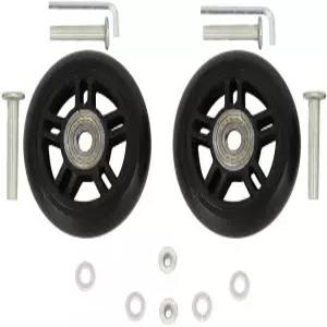 ORO 1 쌍 러기지 휠 교체용 70mm 케이스 캐리어용 8mm 베어링 및 인라인 야외 스케이트 캐스터 보드(70 *