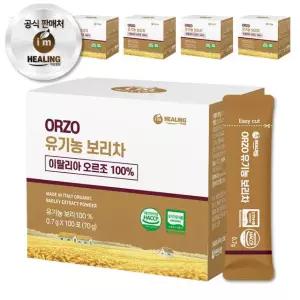 아임힐링 오르조 유기농 보리차 100포 x6박스
