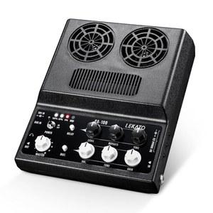 LEKATO 일렉트릭 기타 앰프, 충전식 앰프 20W, 왜곡, 지연 효과, 블루투스, 콤보를 통한 일상 연습, 여행