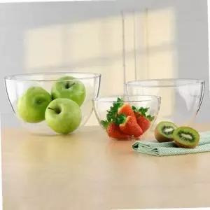 샐러드볼 믹싱볼 3p 다라이 유리볼 야채볼 디저트볼