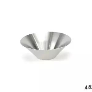 스테인리스 무광 4호 24.5cm 샐러드볼 믹싱볼 다용도