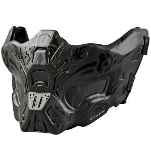 할로윈 코스프레용 하프 페이스 고스트 마스크 에어소프트 페인트볼 CS 게임 전술 장비