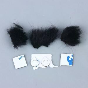 2/4/6개입 데드 캣 퍼리 윈드스크린 윈드 머플러 커버 (9  10  11인치 마이크용  액션 카메라용 윈드쉴드)