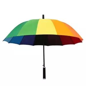 유닉 CL 60 14K무지개 우산 장우산 우비 WF66159