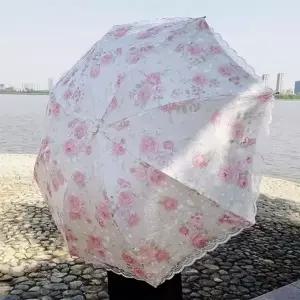 플라워 레이스 양산 우산 암막 여성 WFGKQFJ