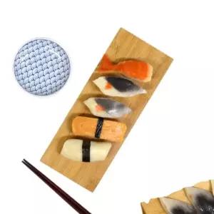 대나무 초밥 회 접시 우드 스시보드 도마 3호 (WFK9O91)