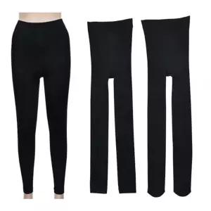 국내산 검정색 팬티스타킹 무발 유발 WF6441D